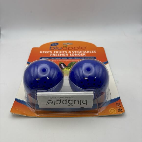 Bluapple Produce Freshness Saver Balls set of 2 keeps produce fresher for longer - Picture 6 of 10